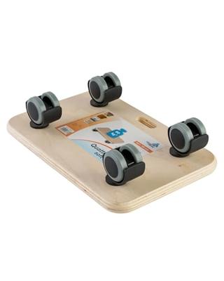dörner + helmer 2906812 Quattro Soft Transportroller Laadvermogen (max.): 80 kg 290 mm x 190 mm