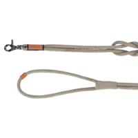 TRIXIE BE NORDIC HONDENRIEM LEER GRIJS 120X0,8 CM - thumbnail