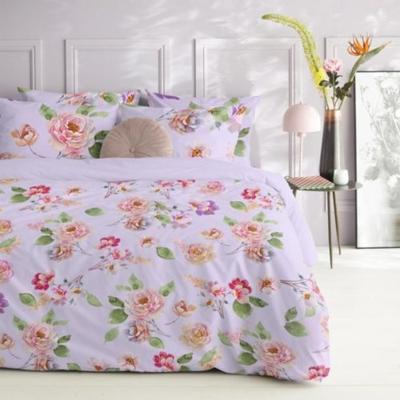 Cinderella Vivienne dekbedovertrek - 2-persoons (200x200/220 cm + 2 slopen) - Katoen satijn - Lilac