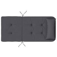 Stoelkussens 2 st Adirondack oxford stof antracietkleurig - thumbnail