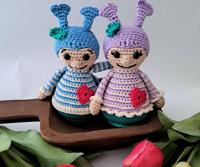 Haakpatroon byClaire Lieveheersbeestjes Valerie en Stijn - thumbnail