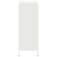 Hoge kast 39x35x103,5 cm staal zwart - thumbnail