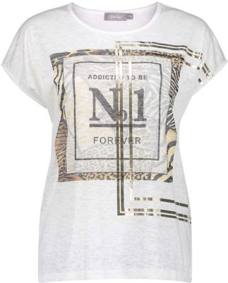 T-shirt short sleeves off-white