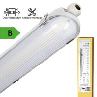 LED's Light Pro Philipps TL Armatuur Strip 60 cm - Koppelbaar - Energielabel B - IP65 waterdicht - 2650 lm - 175lm/w - thumbnail