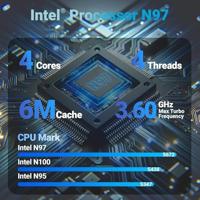 Minix Mini-PC (HTPC) NEO Z97 Intel® N N97 3.6 GHz 12 GB RAM 512 GB SSD Intel MINIX NEO Z97 - thumbnail
