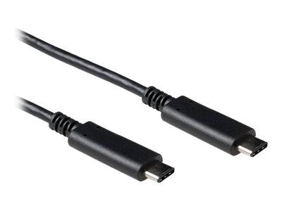 ACT SB0011 USB-kabel 1 m 3.2 Gen 2 (3.1 Gen 2) USB C Zwart