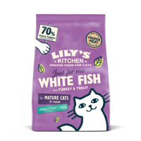 Lily&apos;s Kitchen met Witvis/Kalkoen Senior kattenvoer 800 gram - thumbnail