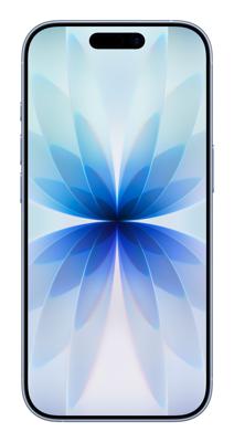 Apple iPhone 17 256 GB: 6,3-inch display met ProMotion, A19-chip, Center Stage-camera aan de voorkant voor slimmere groepsselfies, betere krasbestendigheid, batterij voor een hele dag; Nevelblauw