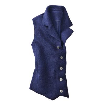 Walkstof gilet, antracietgrijs S