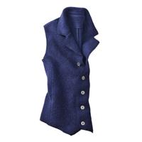 Walkstof gilet, antracietgrijs S - thumbnail