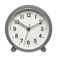 TFA Dostmann 60.1043.10 Wekker Kwarts Grijs Alarmtijden 1 Slepend uurwerk (geluidsloos) - thumbnail