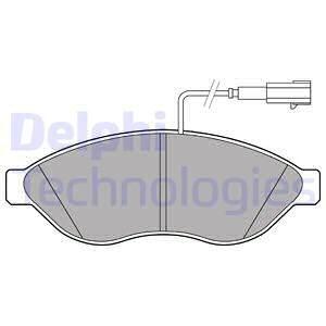 Remblokkenset, schijfrem LP2498