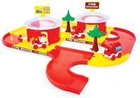 Wader brandweerkazerne met 3 wagens en 3 meter aan wegen - thumbnail