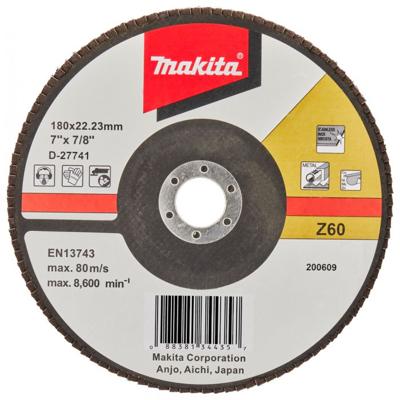 Makita Accessoires Lamellenschuurschijf 180mm Z60 - D-27741 D-27741