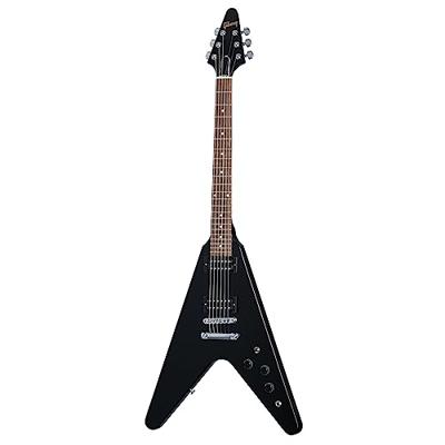 Gibson Original Collection 80s Flying V Ebony elektrische gitaar met koffer