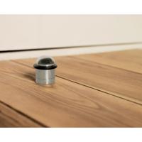 Intersteel Deurstop met ring - chroom - thumbnail