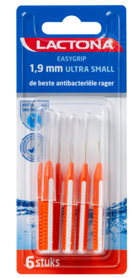 Lactona Easygrip ultra small 1.9mm 6 Stuks Lactona Easygrip ultra small 1.9mm 6 Stuks