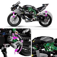 LEGO technic 42170 kawasaki ninja h2r motorcycle - thumbnail
