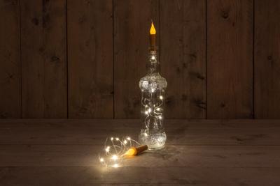 Kaarsvlam Met 10Led Warm Wit Voor In Fles Incl.L 3Xlr44 Anna's Collection - Annas collection Kaarsvlam Met 10Led Warm Wit Voor In Fles Incl.L 3Xlr44 Anna's Collection - Annas collection