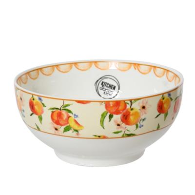 Schaal porselein Ø15cm perzik