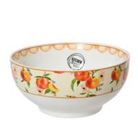 Schaal porselein Ø15cm perzik - thumbnail