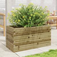 Plantenbak 90x40x45,5 cm gempregneerd grenenhout - thumbnail