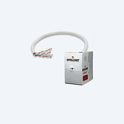 Intellinet 704663 Installatiekabel CAT 6 U/UTP Grijs 305 m