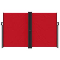VidaXL Windscherm uittrekbaar 160x1200 cm rood - thumbnail
