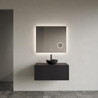 Onderkast Gliss Design Joa Black Veneer 60 CM Incl. Topplaat - thumbnail