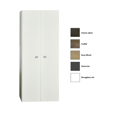 Kolomkast Sanicare Q5 2 Soft-Close Deuren 160 cm Truffel Kolomkast Sanicare Q5 2 Soft-Close Deuren 160 cm Truffel