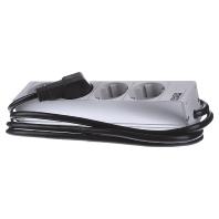 Bachmann 333.0122 10 inch Stekkerdoos voor patchkast Aluminium profiel Aluminium