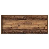 Opbergbedframe met hoofdeinde Oud Hout 90 x 200 cm Bewerkt hout - thumbnail