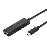 VALUE USB 2.0 Verleng kabel met actieve Repeater, A - C, zwart, 20 m - thumbnail