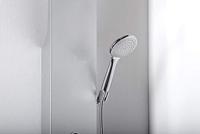 Douchepaneel Sapho Tusa 140 cm met mengkraan Aluminium Sapho - thumbnail