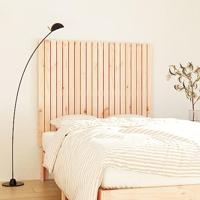 Wandhoofdbord 127,5x3x110 cm massief grenenhout - thumbnail