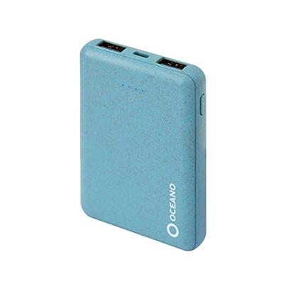 SBS eco-friendly powerbank 5,000 mAh blauw SBS eco-friendly powerbank 5,000 mAh blauw