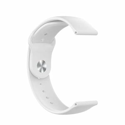 Garmin Forerunner 970 / 570 (47mm) / 255 - Rubberen sportband - Wit - thumbnail