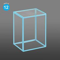 Funko Pop Protective Case Glow in the Dark Blue (12-pack) - thumbnail