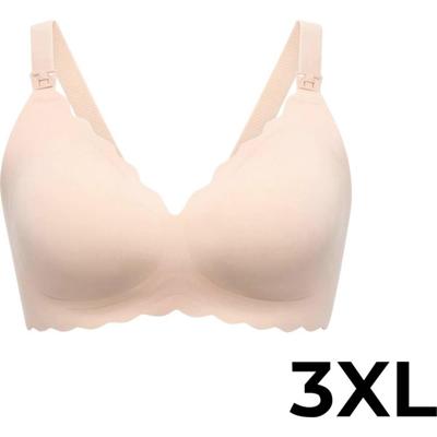 momcozy Jelly Nursing Bra FB001 3XL Skin BH Huidkleur