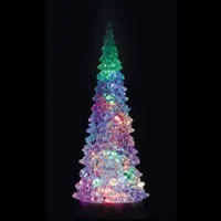 Kerstfiguur Crystal lighted tree 4 color changeable & color transformation xl 4,5V LEMAX - Lemax - thumbnail