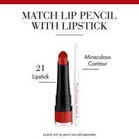 Bourjois Rouge Velvet The Lipstick lippenstift - 21 Grande Roux - thumbnail