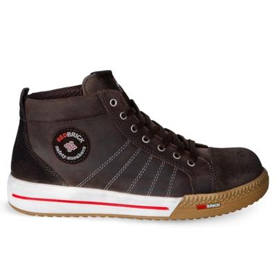 Redbrick Smaragd Sneaker Hoog S3 Bruin - Maat 46 - 11.083.008.46 Redbrick Smaragd Sneaker Hoog S3 Bruin - Maat 46 - 11.083.008.46