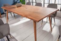 Massieve eettafel MYSTIC LIVING 160cm natuurlijk acacia massief hout - 38418 - thumbnail