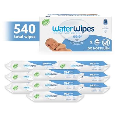 Waterwipes Biologisch Afbreekbare Doekjes 540