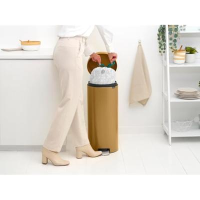 Brabantia pedaalemmer NewIcon 30 liter warm gold - thumbnail