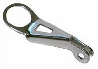 Simson koplamphouder 25,5 x 1000 mm staal zilver - thumbnail