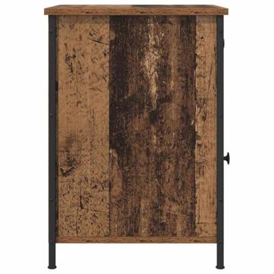 Nachtkastjes 2 stuks Oud Hout 40x42x60 cm Geengineerd Hout