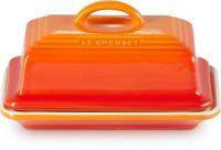 LE CREUSET - Aardewerk - Botervloot Oranjerood - thumbnail