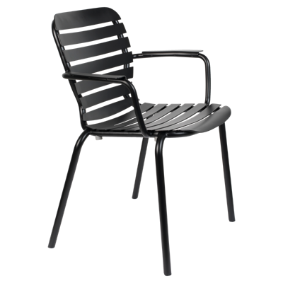 Zuiver Vondel tuinstoel met armleuning Black