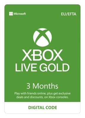 Xbox Live Game Pass Core - 3 Maanden Xbox Live Game Pass Core - 3 Maanden